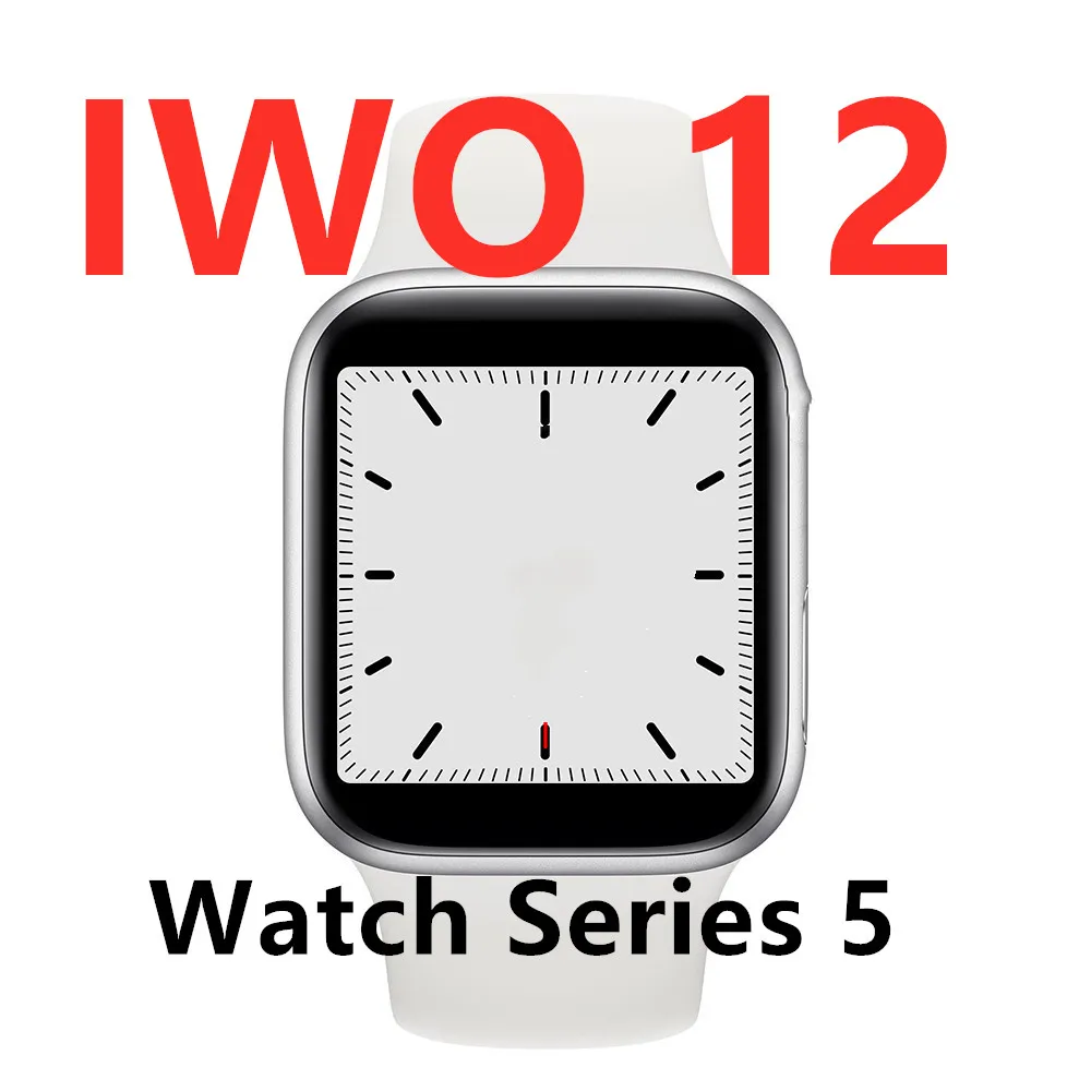 IWO 12 часы серии 5 1:1 Смарт часы 40 мм 44 мм Bluetooth часы iwo12 для apple iPhone IOS Android управление Siri PK IWO 11