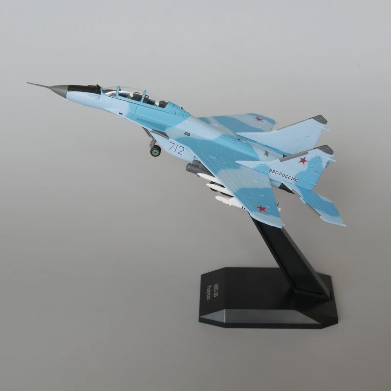 Популярные военные модели 1:100 Mig 35 Fulcrum литых под давлением истребителей