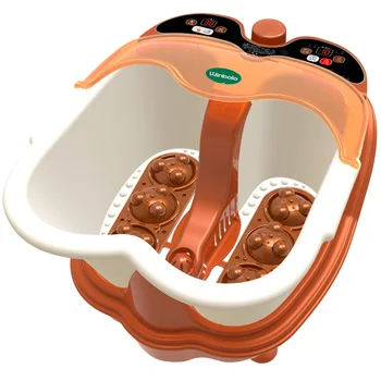 

Foot Massage Bathtub Full Automatic Electric Heating Footbath Washing Foot Bath Bubble Footbath Deep Bucket Of Special Gifts