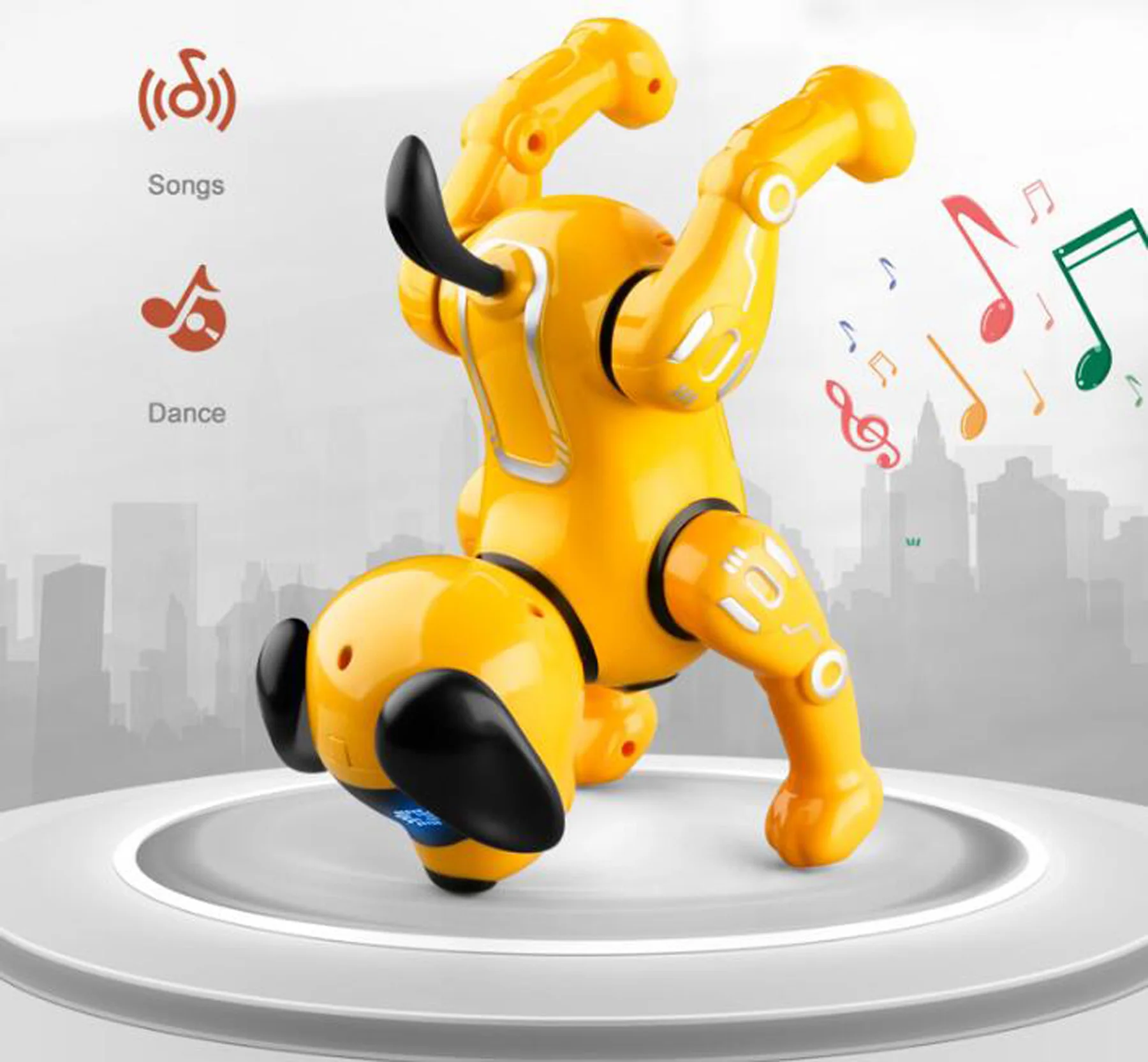 Smart Interactive Robot Puppy Dog Intelligent Walk Sing Dance kids toy Electronic Pet A75 | Игрушки и хобби