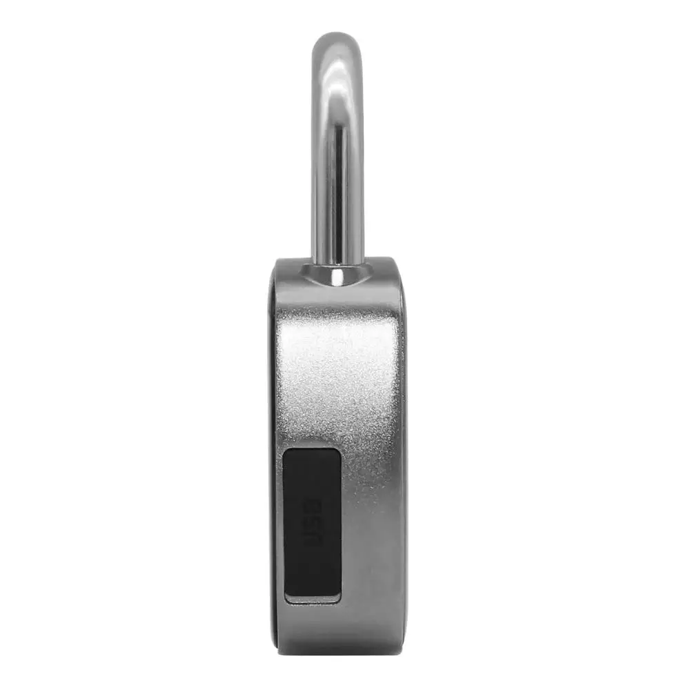 P3+ Bluetooth Smart Lock Keyless Fingerprint Padlock Biometric Security Waterproof Touch USB Charging Door Luggae Case