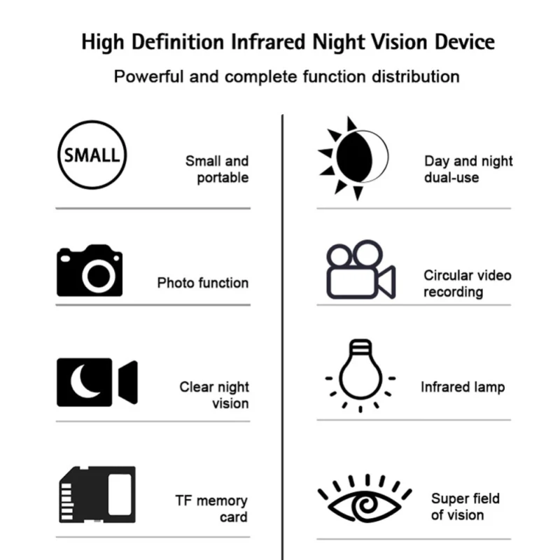 1080P Hd Infrarood Digitale Nachtzicht Apparaten 4X Zoom Verrekijker Telescoop Voor Outdoor Beveiliging Camping Jacht Camera