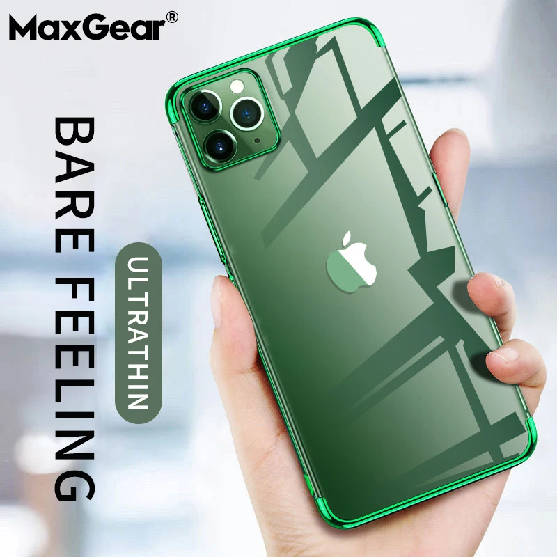 Чехол для iPhone 11 Pro X XR XS Max роскошный мягкий прозрачный чехол из ТПУ с лазерным