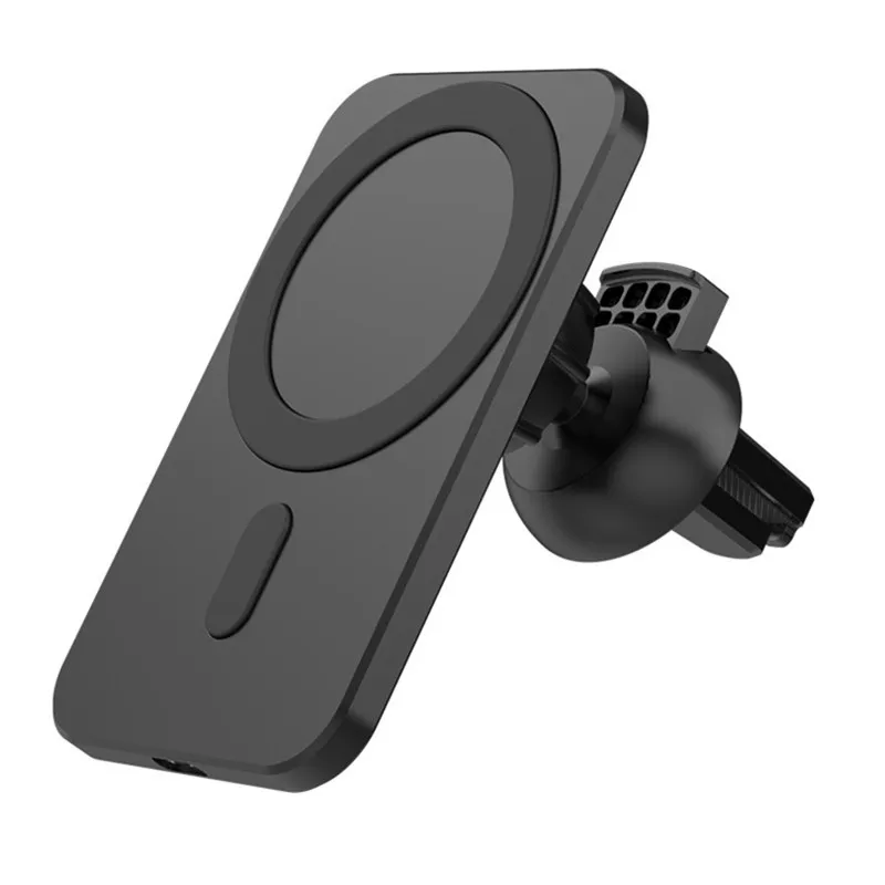 

15W Magnetic Wireless Car Charger Mount Stand for iPhone 12 Pro Magsafe Fast Charging Bracket Wireless Charger Car Phone Holder