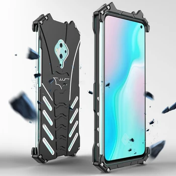 

For VIVO S5 Shockproof Case Heavy Dust Armor Bumper Metal Cover Aluminum CNC Protective Phone Case For VIVO S5