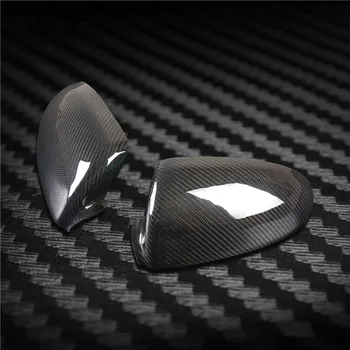 

Carbon Fiber Car Exterior Rearview Mirror Cover Styling Moulding Trim Replacement for Smart fortwo W451 2009 2010 2011 2012 2013