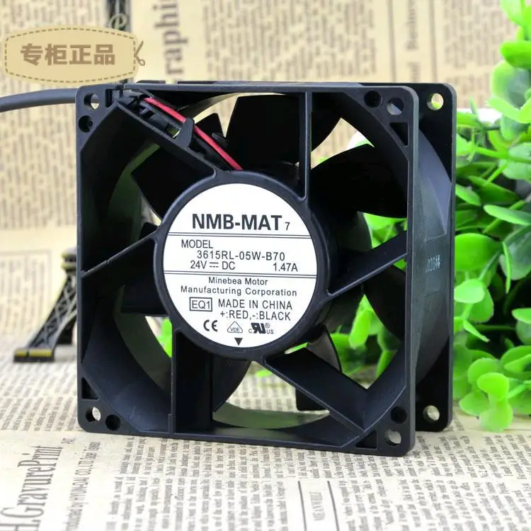615RL-05W-B70-E00 Шахта микро для NMB DC вентилятор 24VDC 92X38,4 мм 7200 об/мин