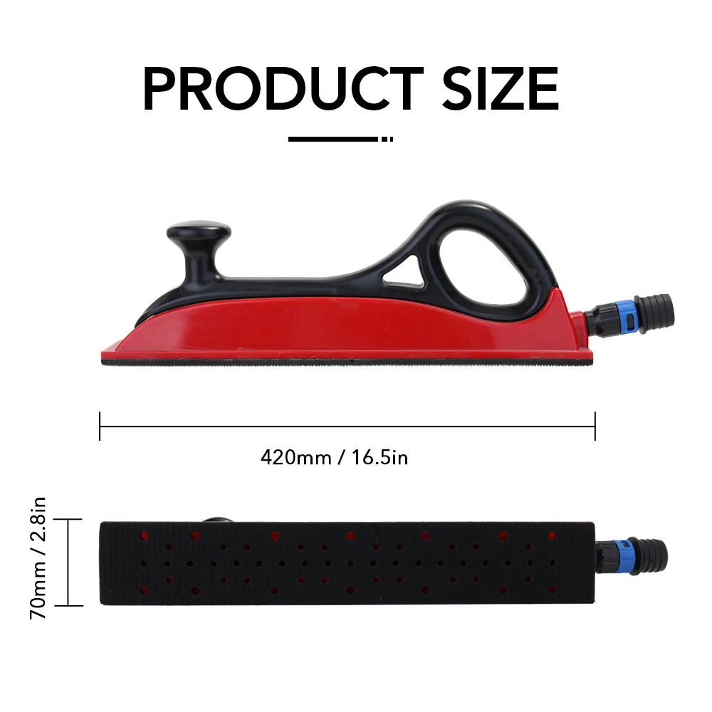 

New Multifunctional Home Plastics Dustless Dry Grinding Vacuuma Hand Push Plate Metal Spray Paint Grinder Tool for Wood Polishin