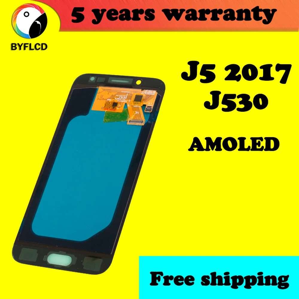 Amoled дисплей для Samsung Galaxy J5 2017 j530 J530F J530M ЖК экран замена дигитайзер сборка|Экраны