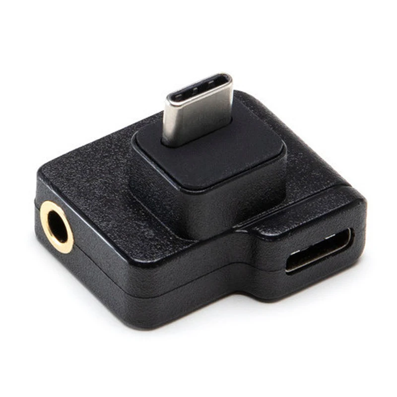 USB-C адаптер Тип C до 3 5 мм o внешний микрофон для DJI Osmo действий |