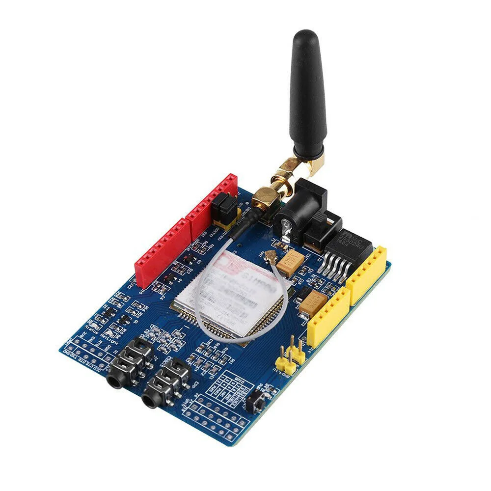 SIM800C макетная плата четырехдиапазонная GSM GPRS модуль Bluetooth с антенной Inm SIM800C макетная плата