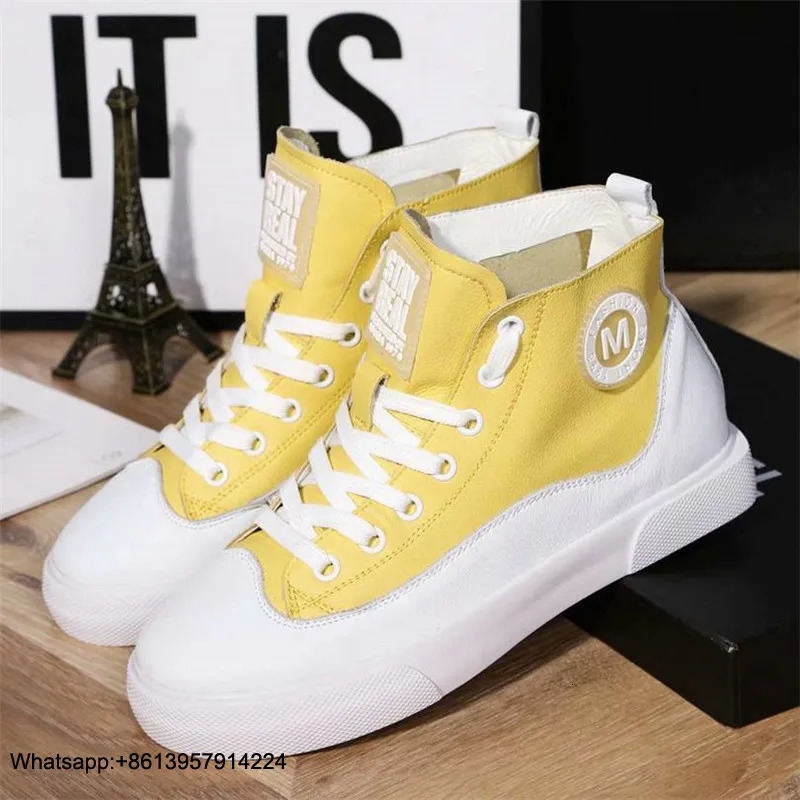 

Ladies Donna Scarpe Sneakers Female Shoes Chaussures Femme Chunky Sneakers Women Low Heel Zapatos De Mujer Thick Bottom