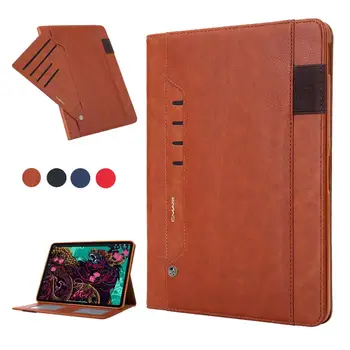 

Luxury Case for iPad Pro 11 inch 2018 Release Business Folding Stand Folio Card Slot Wallet Cover for iPad Pro 11 Cases Coque