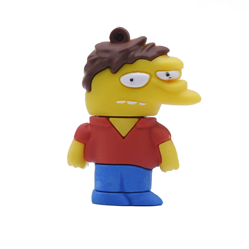 Bart Simpson мышь волк Memory Stick аниме мультфильм Симпсоны Usb Flash Drvie 32 ГБ 16 ГБ 8 ГБ 4 ГБ флеш-накопитель 64 ГБ U Stick - Цвет: M2