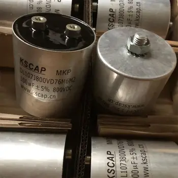 

Original Kscap Mkp Dl107j 100uf800vdc Will Electric Current High Pressure Metal Film Electrodeless Capacitance Electronics