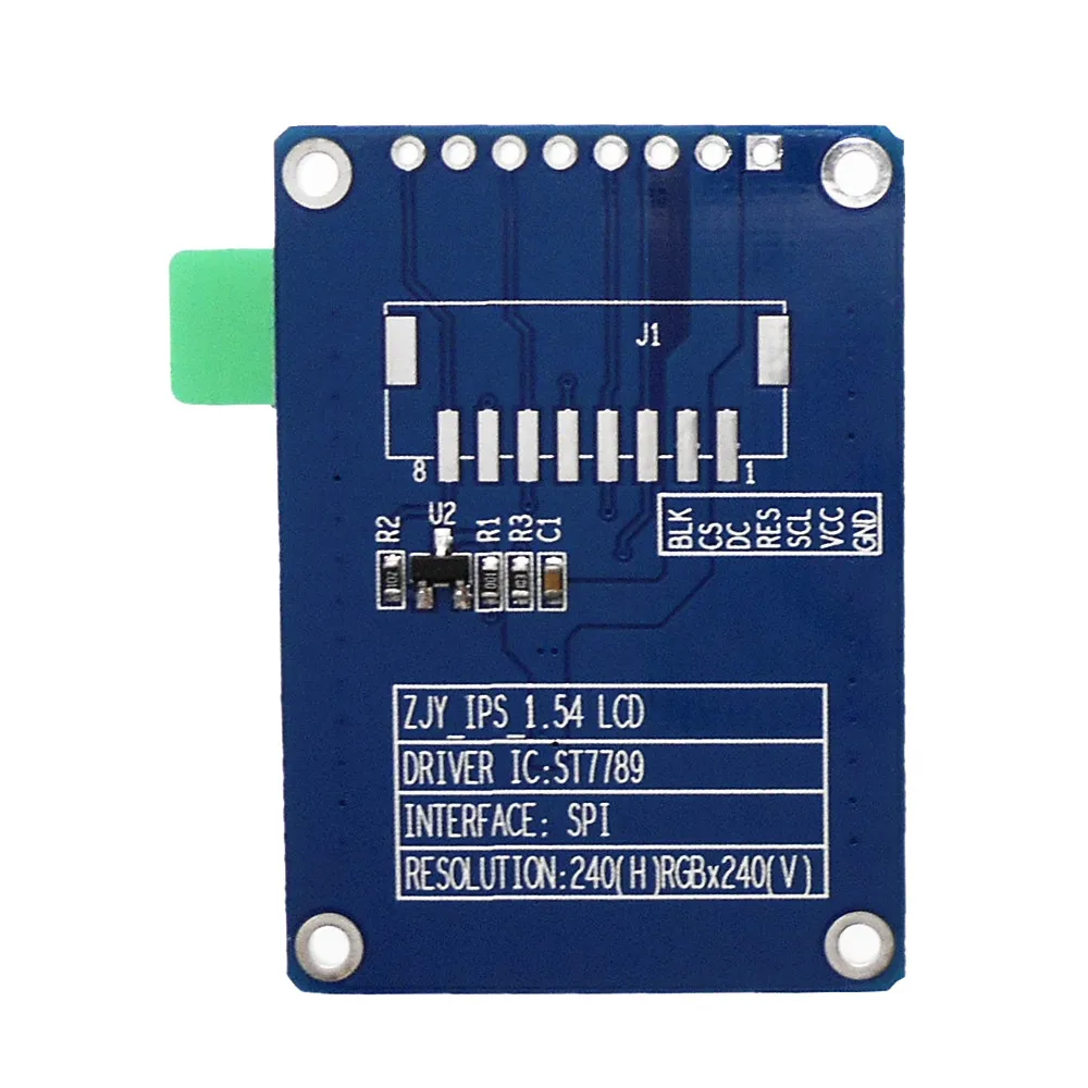 8/10pin 1,54 дюймов HD ips ЖК-дисплей модуль 3,3 V 240x240 1,54 дюймов ЖК-экран st7789 spi