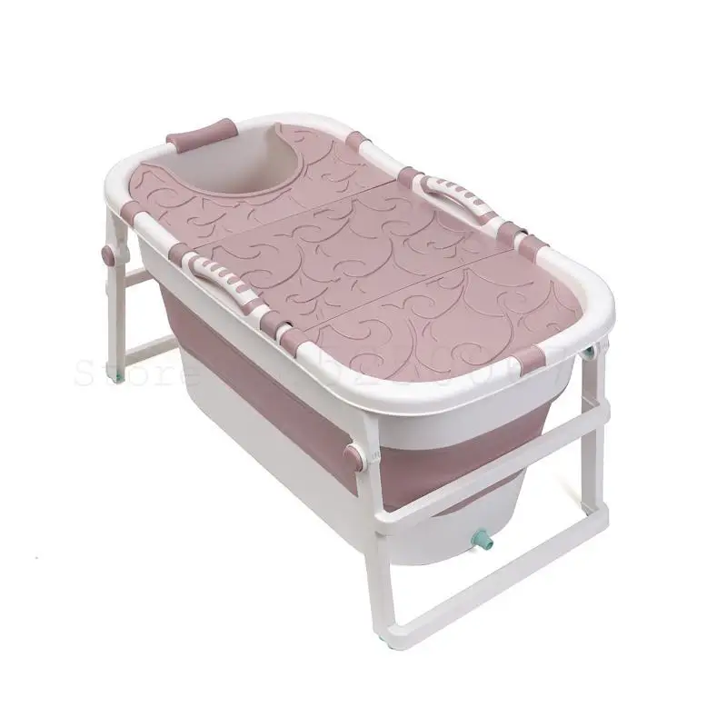 Раскладная ванна для взрослых и детей, утолщенная домашняя, цельная, потная, на пару, Yao ванна для малышей и двойных малышей L - Цвет: Model14