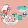 4 In 1 Fishing Game Outdoor Toys With Balance Magnetic Fishing Toy Hippo Storage Box Play Sweet Music Early Eduction Toys Gift 1