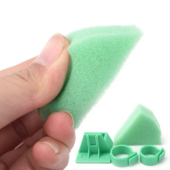 

1Set Dental Equipment Endo Ruler Green Sponge Finger Ring Endodontic File Ruler Guage Dentist Teething Clean Instrument