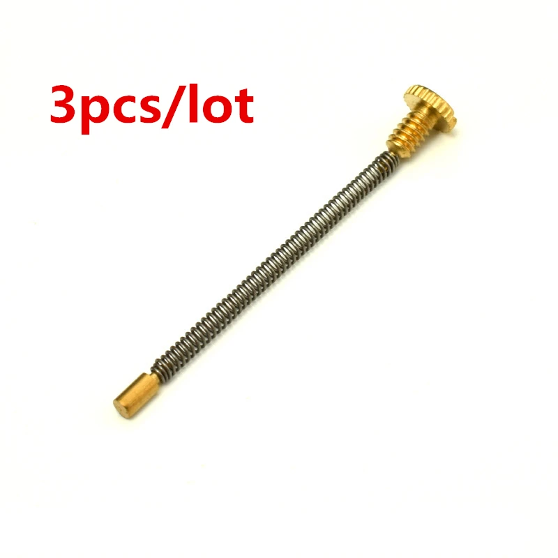 

3pcs/Lot 50mm*2.5mm Universal Flint Spring Screws Suitable For ZP Kerosene Oil Lighter Repair Replacement Parts DIY Accessory