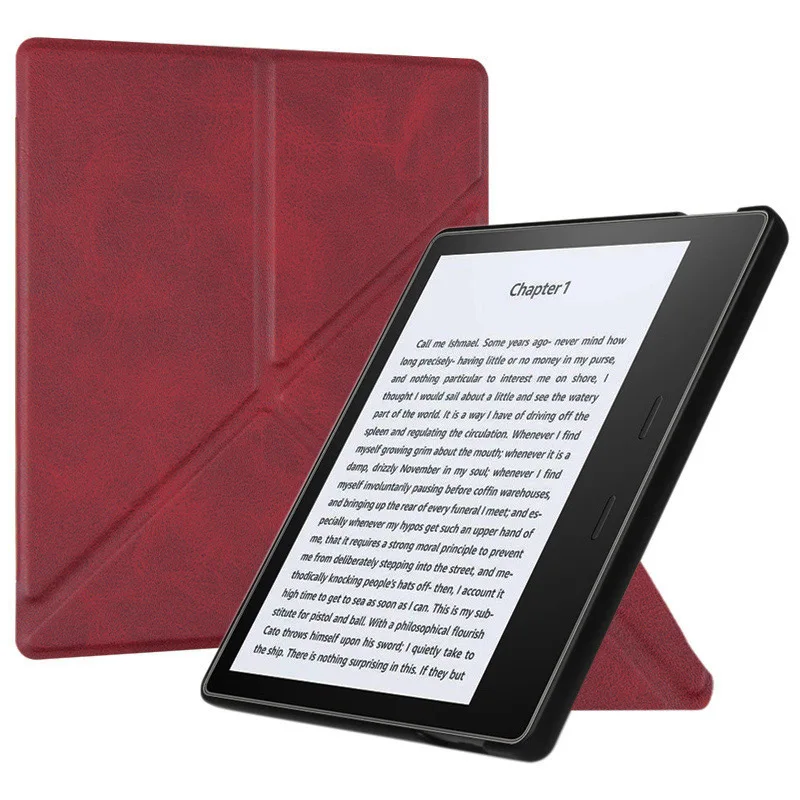 Чехол BOZHUORUI оригами для Kindle Oasis (только 9 поколения выпуска 2017 года) легкий