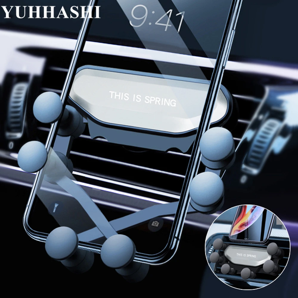 

2019 NEW Gravity Car phone Holder Car Air Vent Mount Holder Mobile Phone Stand Universal Smartphone Cell phone Support