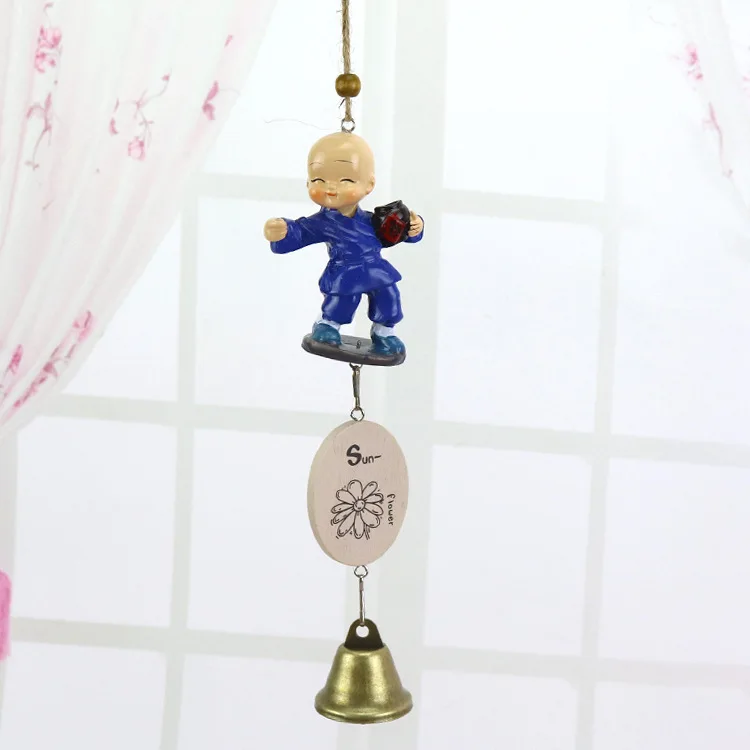 Drunken Master Monk Wind Chime украшение для дома Подвеска для студентов подвесное украшение подарок браслет с автомобильной темой Шарм Подвеска туристический подарок