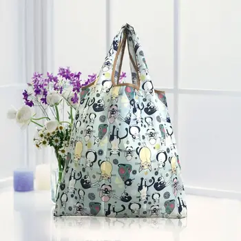 

Foldable Reusable Handy Shopping Bags Tote Pouch Recycle Storage Handbags Case