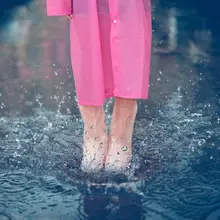 Jetable en plastique imperméable antidérapant épais extérieur pluvieux jour tapis nettoyage givré chaussure couverture accessoires ménagers(China)