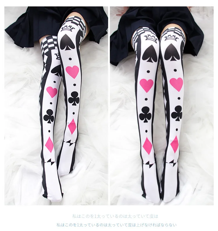 Prowow Anime Cosplay Printed Stockings Lolita Gothic Velvet Overknee Tights Socks Women Girls Long Knee Sexy Costume -Zentai shop online H631be323ef234d619efea8e022d3dc30K.jpg
