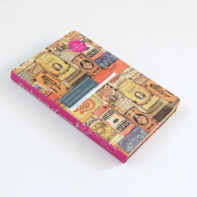 32k Дневник для путешествий в твердом переплете, записная книжка,, офисные канцтовары, последний подарок, винтажный дневник, цветные заметки, внутри страниц, подарок - Цвет: 4