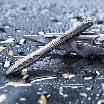 

Titanium Alloy Self Defense Survival Safety Tactical Pen Pencil With Writing Multi-functional EDC Tools