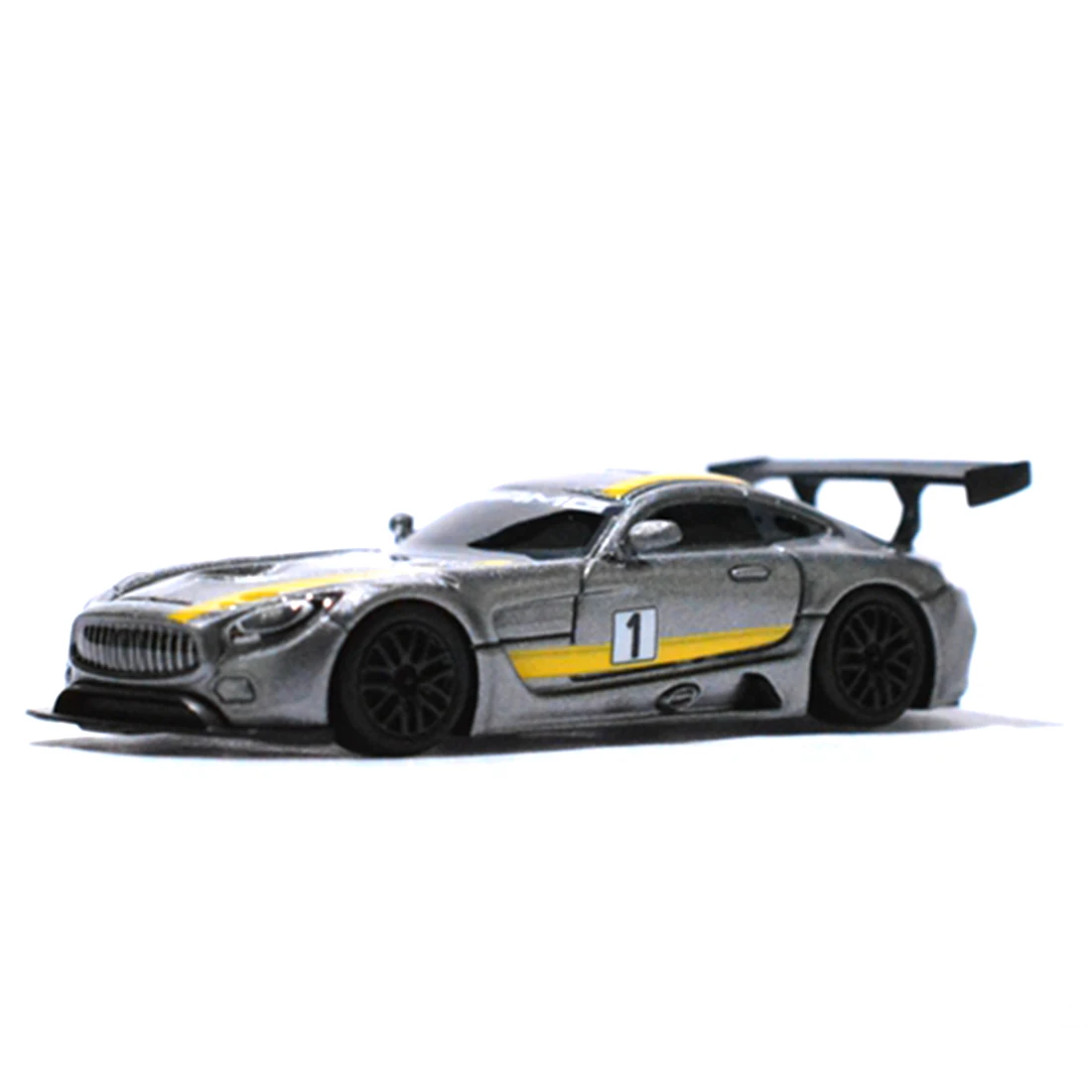 1: 87 полимерная Модель Автомобиля AMG GT3 орнамент Коллекция с основанием пылезащитный чехол модель обучающая игрушка подарок для ребенка взрослый-желтый красный серый
