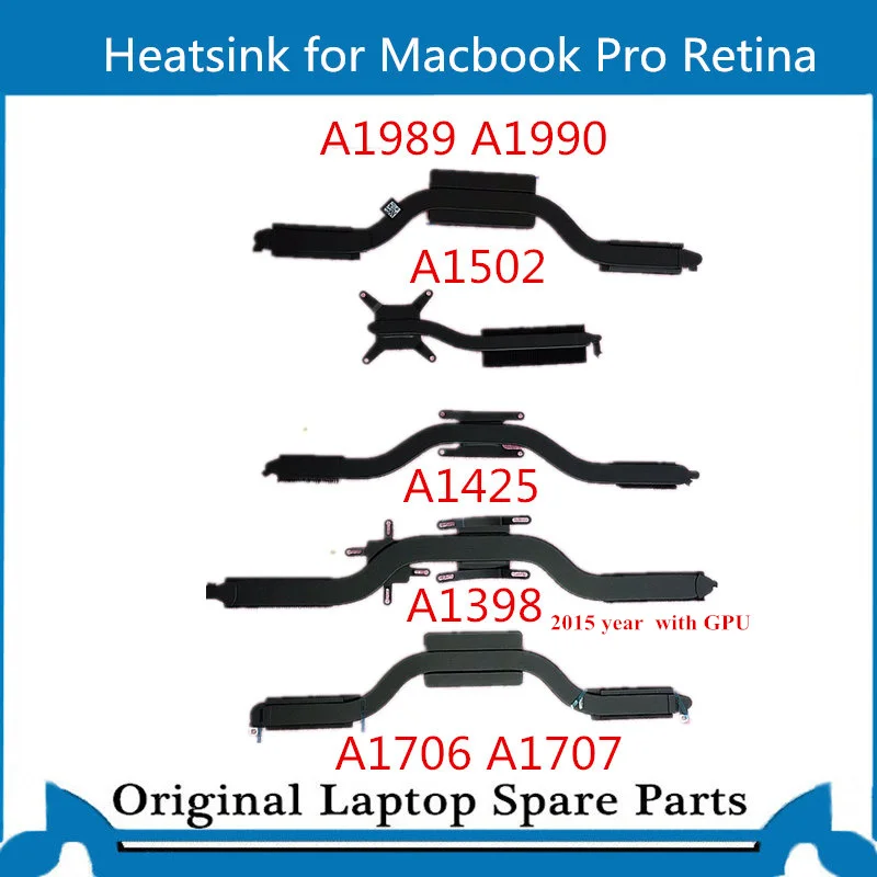 Оригинальный радиатор ЦП для Macbook Pro Retina A1706 A1707 A1398 A1502 A1989 A1425 A1990 2016-2018 | Компьютеры