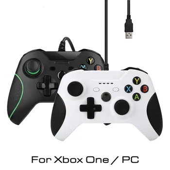 

USB Wired Consoles for Xbox One Controller Gamepads for Xbox One Slim Controle PC Windows Mando Joystick