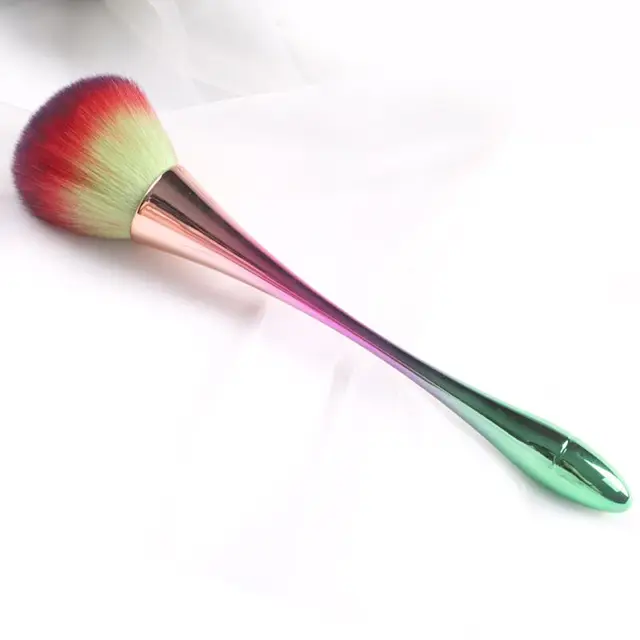 TSZS Popular Round Small Flower Brush Nail Paint Gel Dust Cleaning Brushes Make Up Brush Nail Art Manicure Tool NT-289G