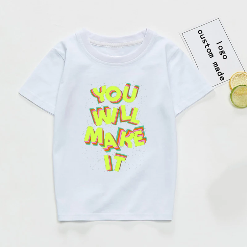 Camiseta/футболка с рисунком; Детские футболки для мальчиков и девочек; футболка с круглым вырезом и принтом «Друзья Наруто»; одежда для малышей; детская одежда на заказ