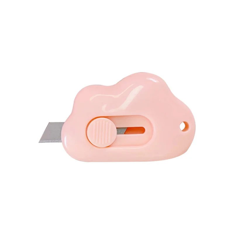 Mini Cloud Utility Knife Stretch Cute Paper Cutter Small Blade Letter Opener Office Stationery Escolar Papelaria