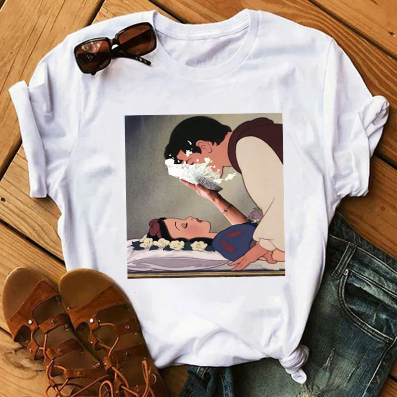 

2020 Summer New Fashion Ladies T Shirt Women Harajuku Short Sleeve T-Shirt Graphic Tee Shirts Cartoon Top Tees Female T-shirts