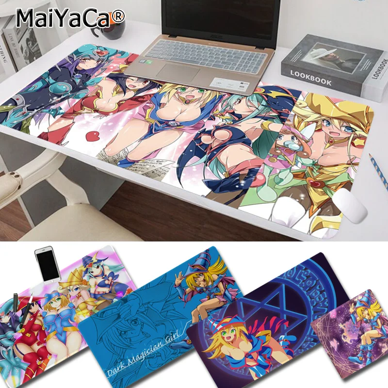 

MaiYaCa YuGiOh dark magician girl Durable Rubber Mouse Mat Pad Speed/Control Version Large Gaming Mouse Pad