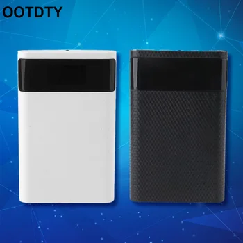 

QC3.0 USB Type-C PD 4x 18650 Battery DIY Power Bank Box LED Light Fast Charger