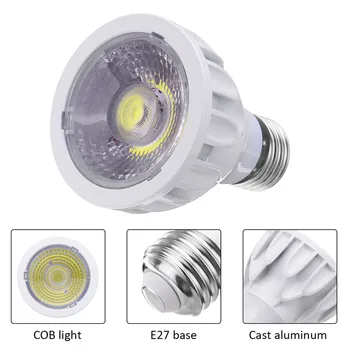 

E27 7W Non-Dimmable Super Bright Par 20 LED COB Spot Light Bulb Home Lamp AC85-265V