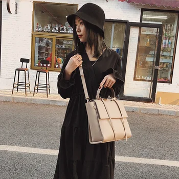 

Women's Shoulder Bag Big Women Leather Handbags Stylish Crossbody Bags for Women Khaki