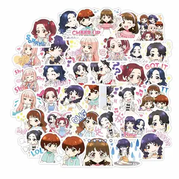 

40 Pcs Twice Adhesive Photo Sticker For Mobile Phone Guitar Luggage DIY Stickers Student Kids Fans Gift