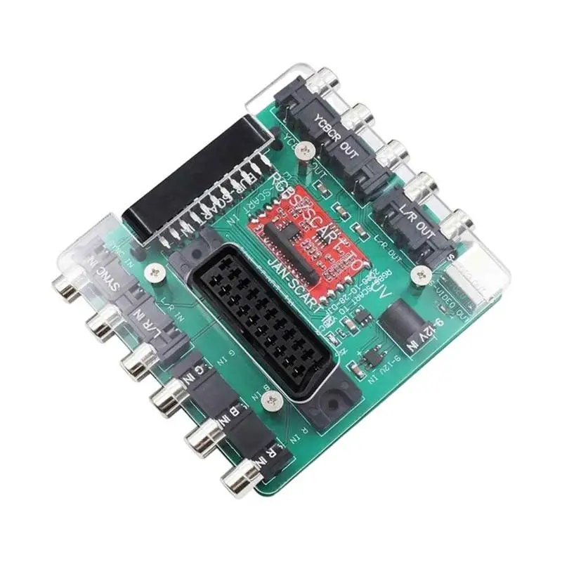 Terminal Converter Suitable For Sega MD SS DC PS SFC For COMPONENT(YCBCR)/S For RGBS/SCART I7P9 