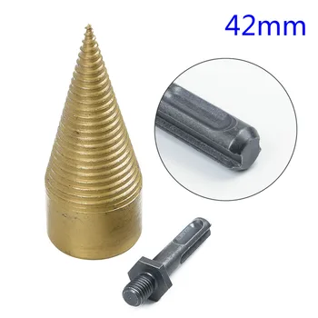 

High Speed Steel Firewood Drill Bit Woodworking HSS Drilling Bits Wood Screw Splitting Cone Driver Bits