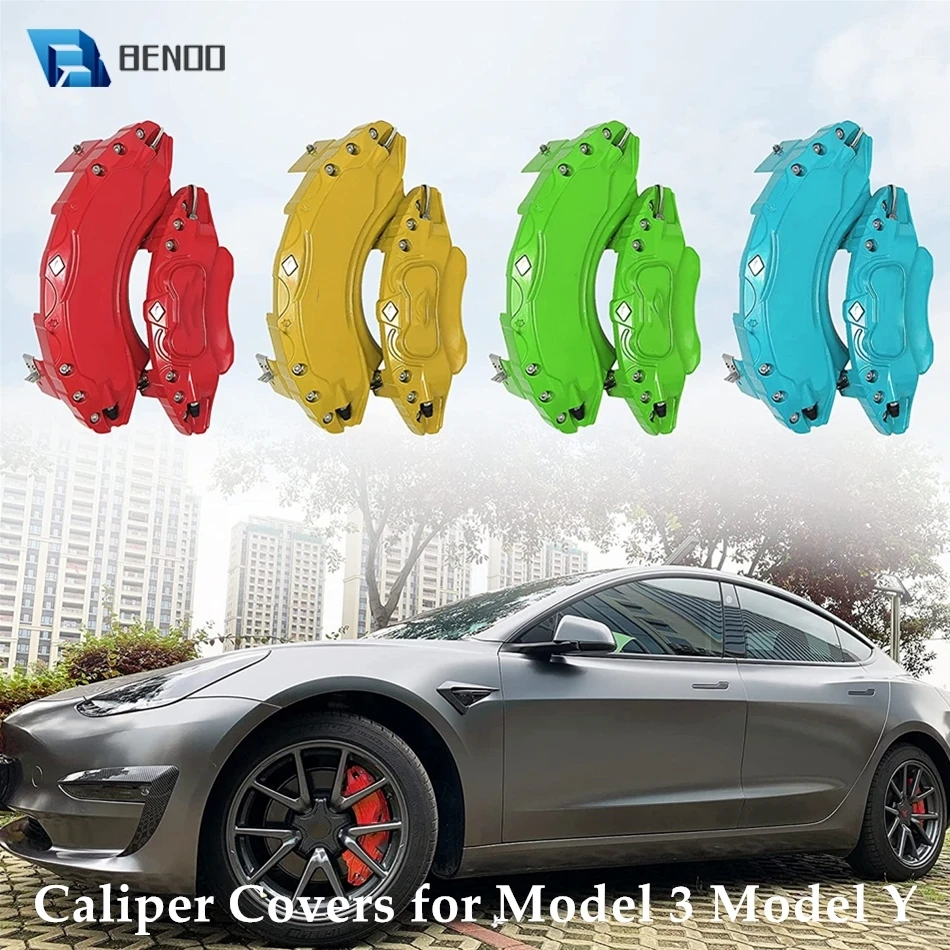 For Tesla Caliper Covers Compatible with Model 3 18/19 Inch Model Y 19/