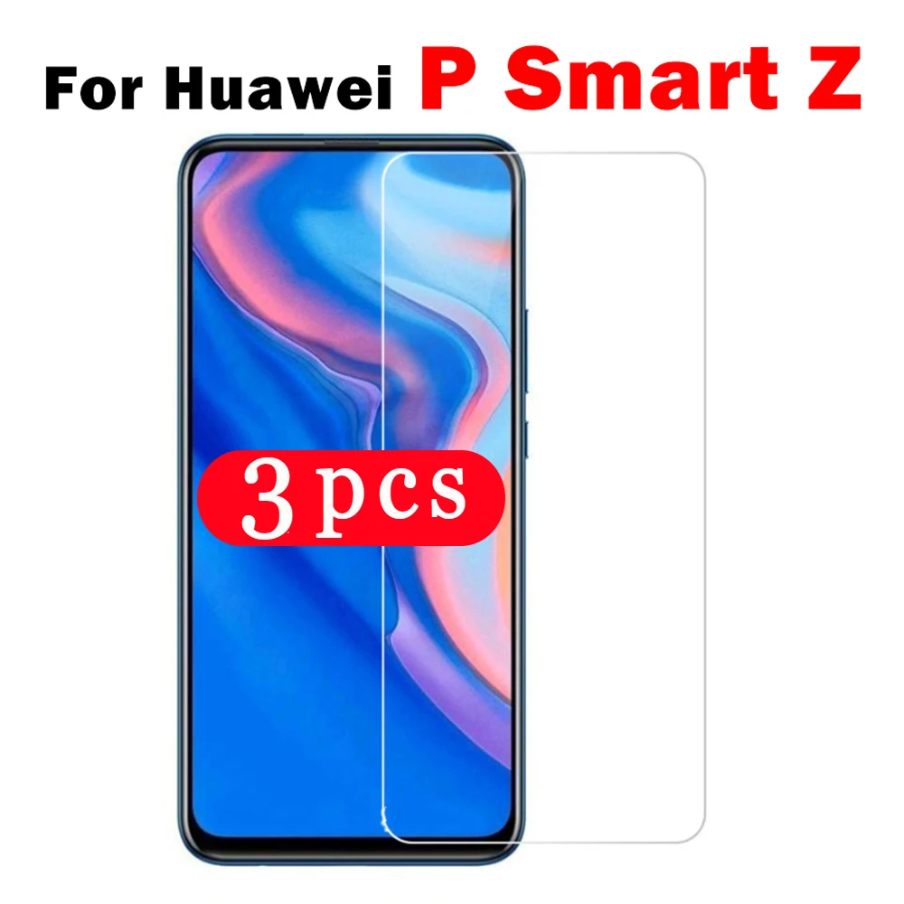 3 шт. 9H для huawei p smart plus 2020 2019 2018 Z Закаленное стекло Защитная пленка pro S Защита