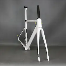 Пользовательские Окрашенные черно-белый высокомодульный углерод фирмы Toray волокно T800 дорожный каркас BB86 с SGS Аэро Дорожный велосипед рама