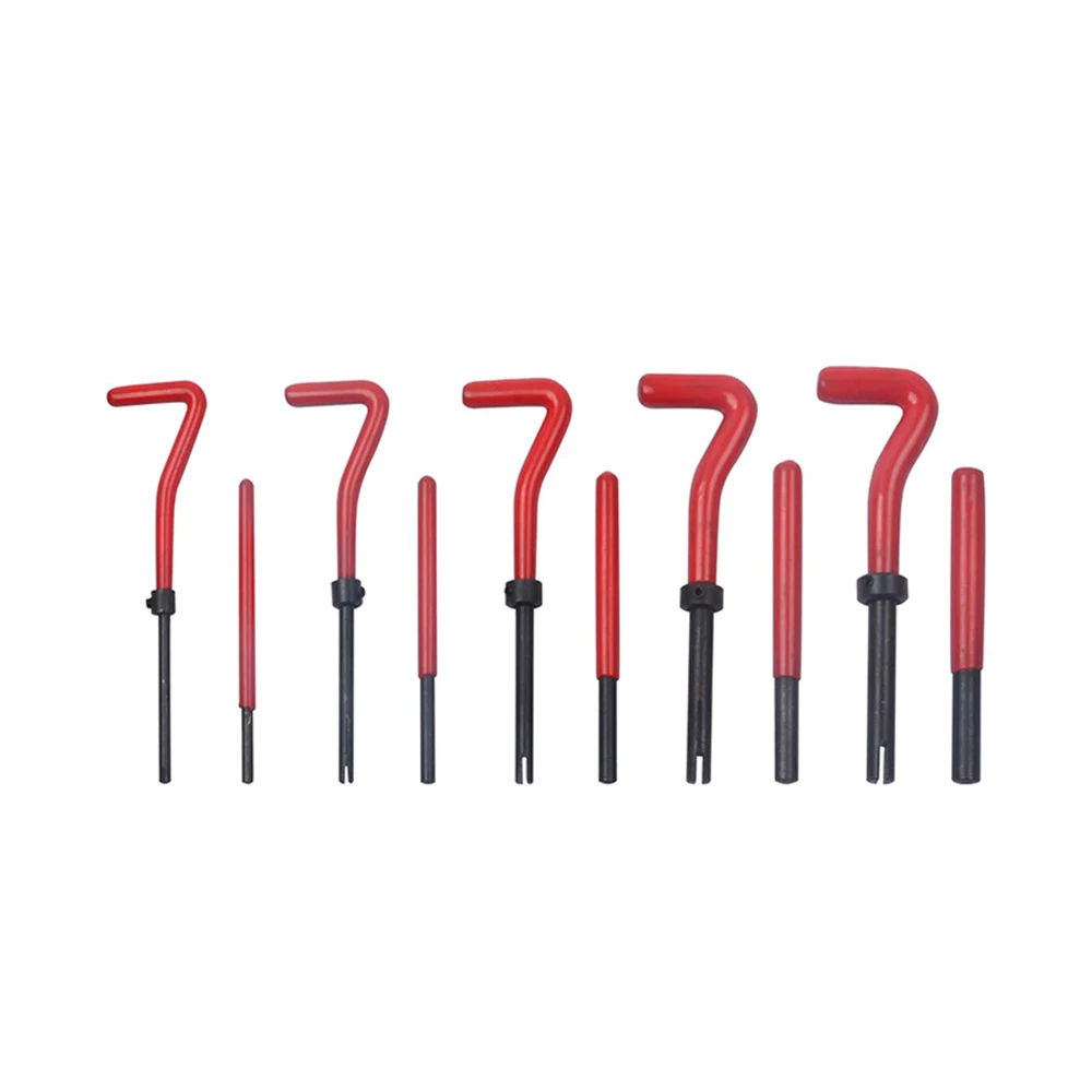 US $39.99 131pcs M5M6M8M10M12 Engine Block Restoring Damaged Thread Repair Tool Kit Professional Car Repair Tools